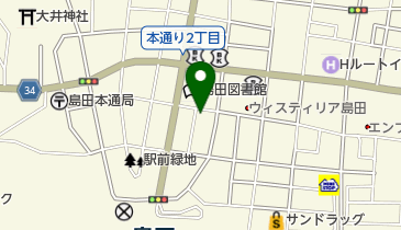 十々 島田店の地図画像