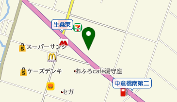 Pasta Carino 生桑店の地図画像
