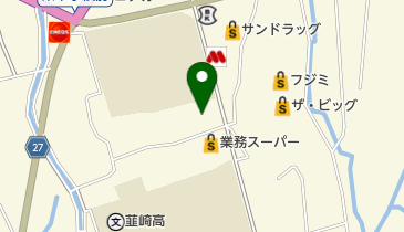 韮崎むぎとろの地図画像