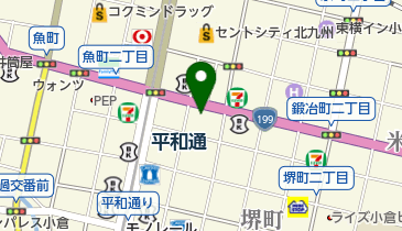 出雲蕎麦 本店の地図画像