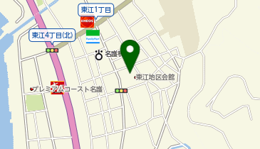 cafe magnolia 木蓮の地図画像