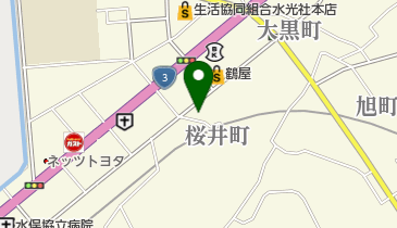 酔仙食堂の地図画像