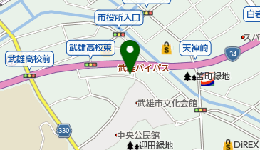 インド料理レストラン ミランの地図画像