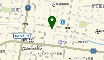 和仏蘭西料理 ル・シャン 島田の地図画像