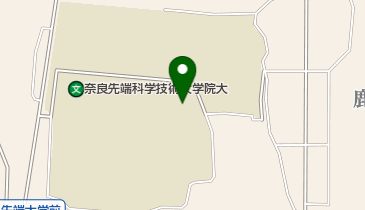 奈良先端科学技術大学院大学 大学食堂の地図画像