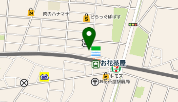 カラオケBanBanお花茶屋駅前の地図画像