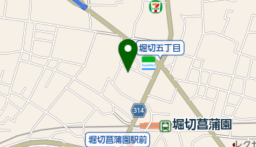 森珈琲店の地図画像