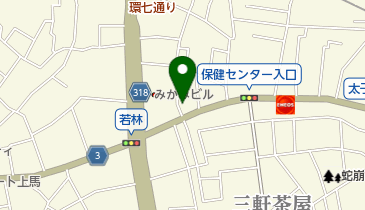 お料理 お蕎麦 石竹の地図画像