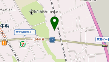 四十雀カフェの地図画像