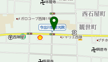ビカシューマハル 今出川店の地図画像