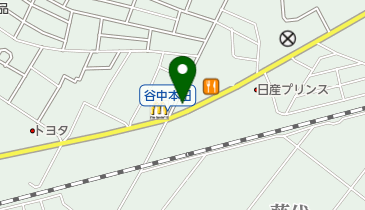 一軒餃子の地図画像