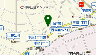 ピッツェリア ニャーモの地図画像