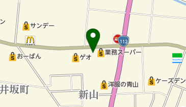 カレー館の地図画像