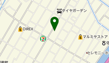 竹寿しの地図画像