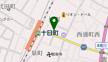 鮨 かわ田の地図画像