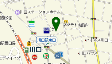 川口 鮨 さいとうの地図画像