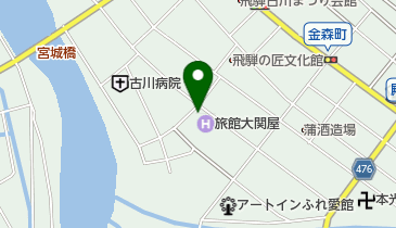 FabCafe Hidaの地図画像