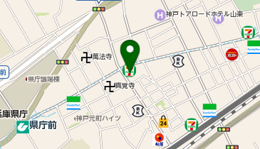 鮨 島本の地図画像