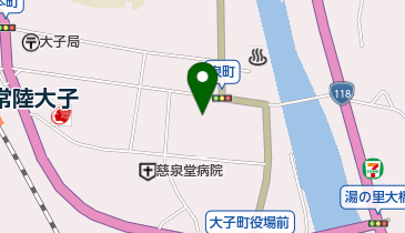 大子の割烹料理 弥満喜の地図画像