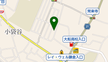 山田亭の地図画像