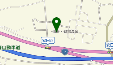 千寿 鶴亀温泉 食堂の地図画像