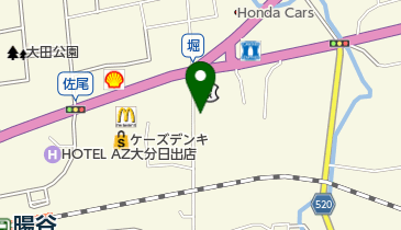 ダイニング酒場 笑の地図画像