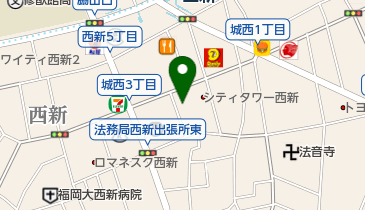 珈香の地図画像