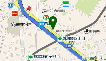 ステーキレストランひまわり亭の地図画像