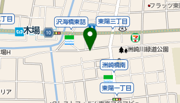 木場 イタリアン ラ ゴレーナの地図画像