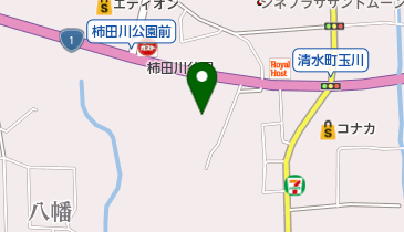 遊水亭の地図画像