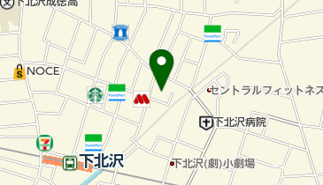 こはぜ珈琲の地図画像