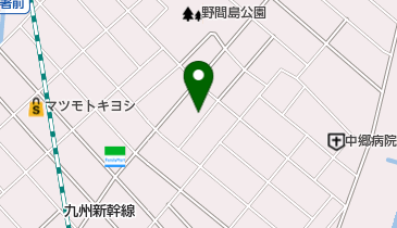 麺処はしの地図画像
