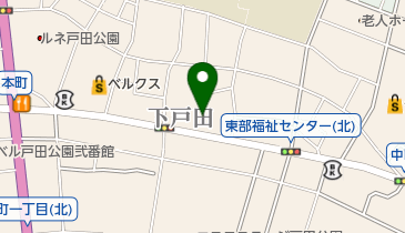 串あげ いとうの地図画像