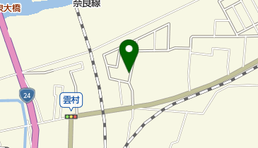 木色の地図画像