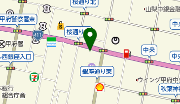 インドカレー ミランの地図画像