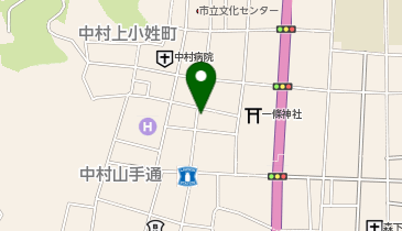 厨房わかまつの地図画像