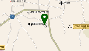 竹田茶寮の地図画像