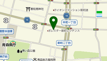 喫茶クレオパトラの地図画像