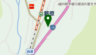 やぶはら食堂の地図画像