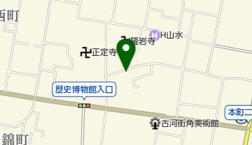 料亭 和田家の地図画像