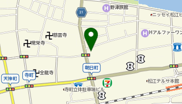 日本料理 いと賀の地図画像