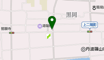 丹波篠山郷土料理 懐の地図画像