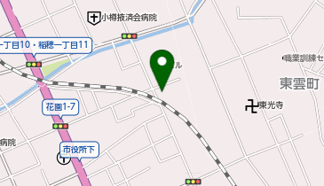 寿司和食 しかまの地図画像