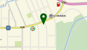 cafe 麦秋の地図画像