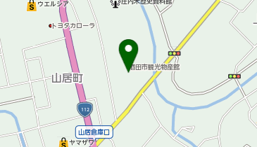 芳香亭の地図画像