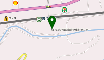 越後まつだい里山食堂の地図画像