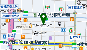 道頓堀 本家 大たこの地図画像