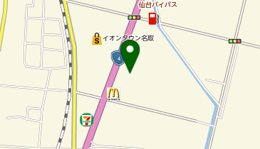 イタリアンレストラン イオンヤの地図画像