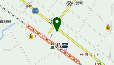 カレーハウス グルカ 八雲店の地図画像