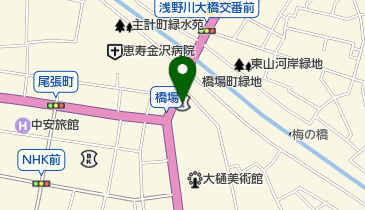 HUM&Go 橋場町スタンドの地図画像